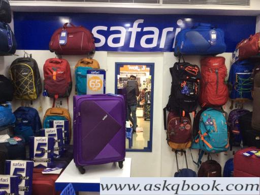 safari bags outlet near me