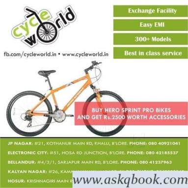 cycle world jp nagar 7th phase