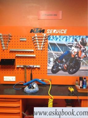 Ktm best sale service centre