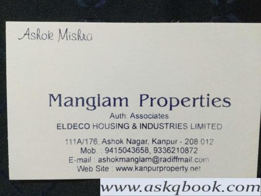 Manglam Properties, Ashok Nagar Estate 