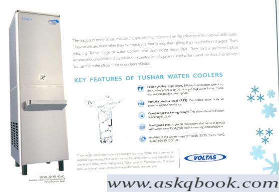 voltas tushar water cooler price list