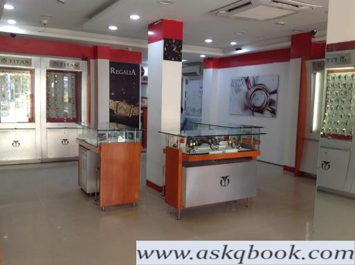 Titan showroom in outlet gachibowli